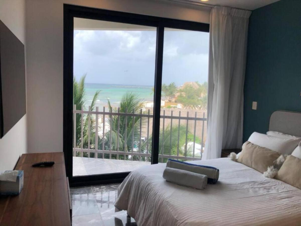 Deluxe Aparment Whit Beach & Ocean View 8 Pax 普拉亚卡门 外观 照片