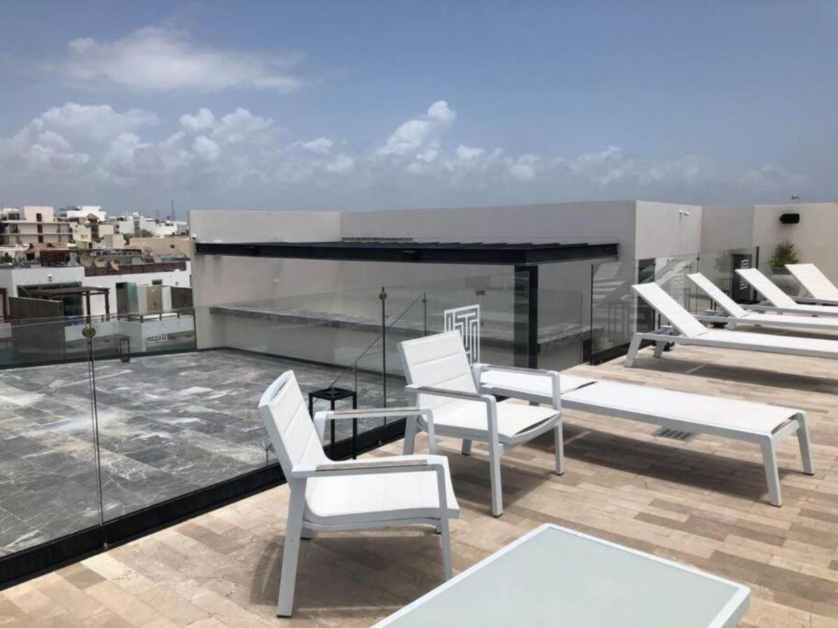 Deluxe Aparment Whit Beach & Ocean View 8 Pax 普拉亚卡门 外观 照片