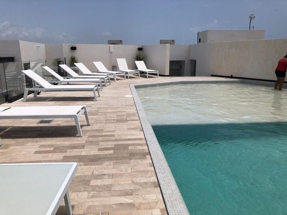 Deluxe Aparment Whit Beach & Ocean View 8 Pax 普拉亚卡门 外观 照片
